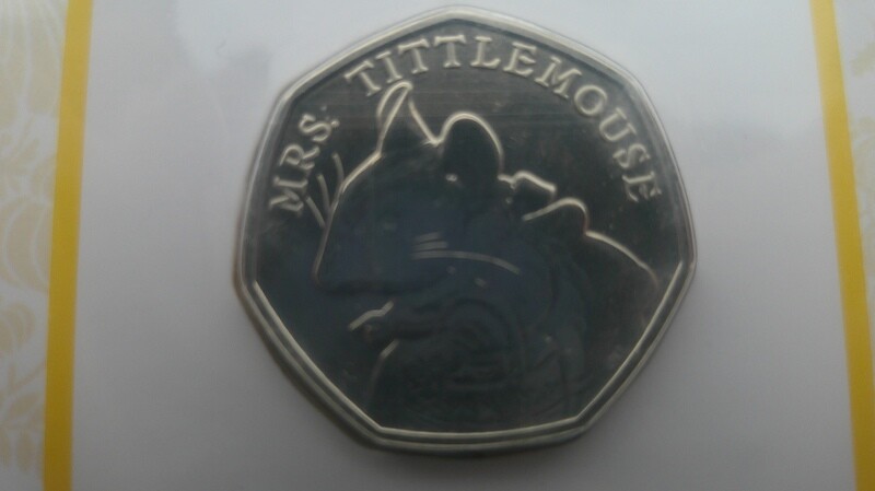 2017 - Fifty Pence (Mrs Tittlemouse)