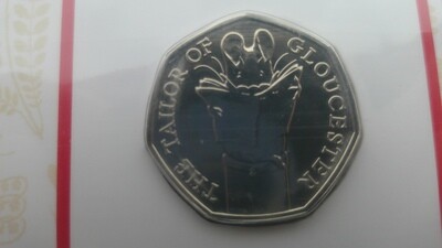 2017 - Fifty Pence (The Tailor of Gloucester)