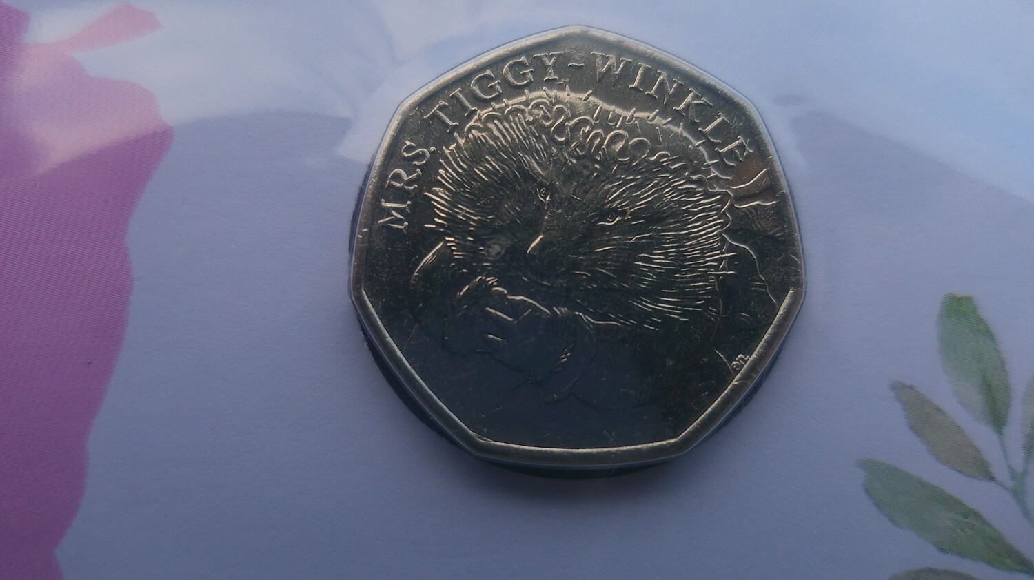 2016 - Fifty Pence (Mrs Tiggy-Winkle)