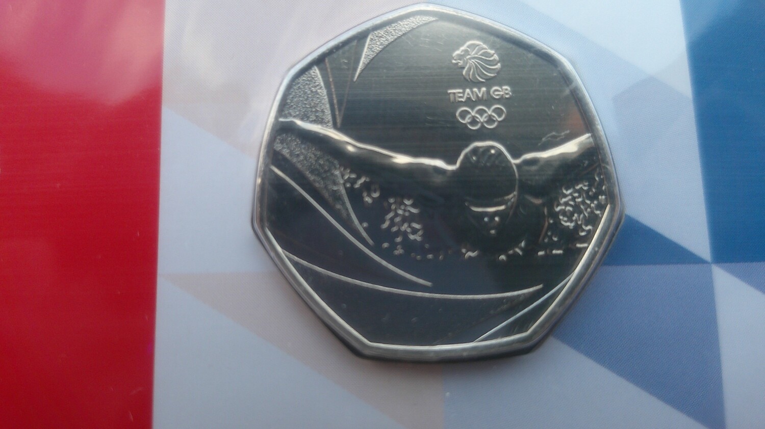 2016 - Fifty Pence (Team GB Swimming)