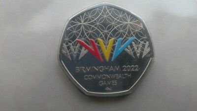 2022 - Fifty Pence (Commonwealth Games England)