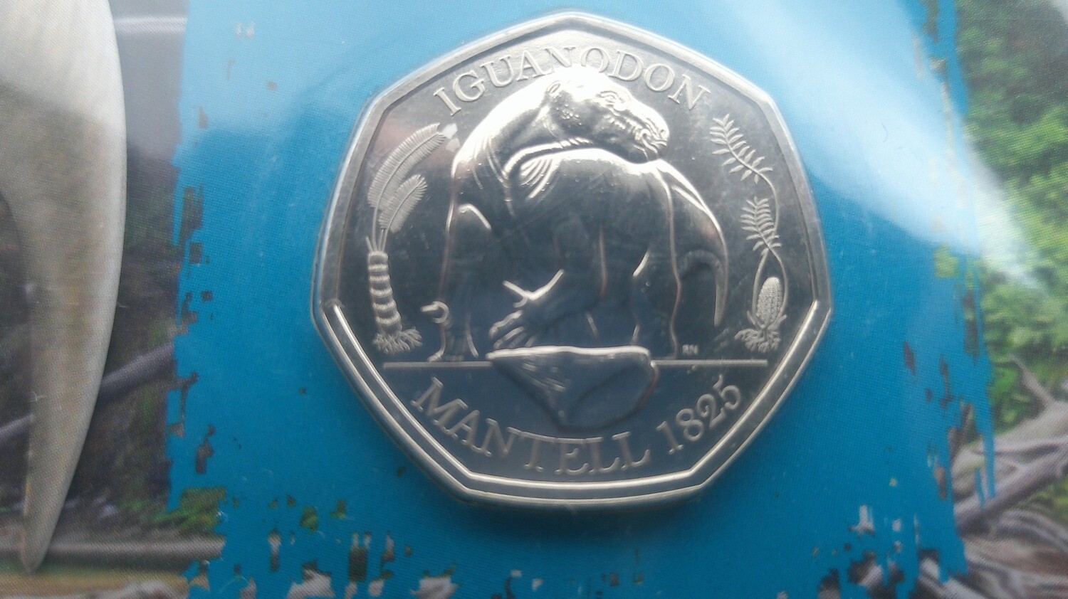 2020 - Fifty Pence (Iguanodon)