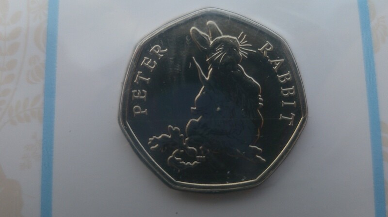 2017 - Fifty Pence (Peter Rabbit)