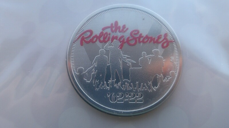 2022 - Five Pounds (Rolling Stones Coloured)