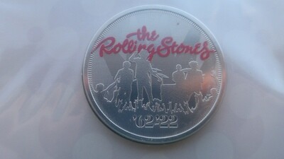 2022 - Five Pounds (Rolling Stones Coloured)