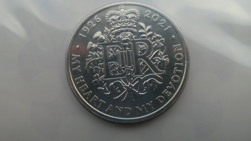 2021 - Five Pounds (Queens 95th Birthday)