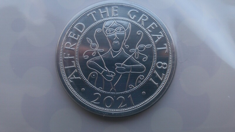 2021 - Five Pounds (Alfred the Great)