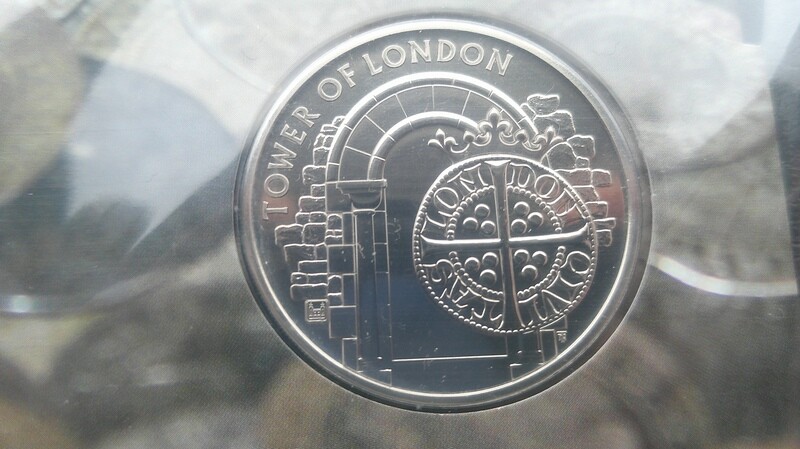 2020 - Five Pounds (The Tower Mint)