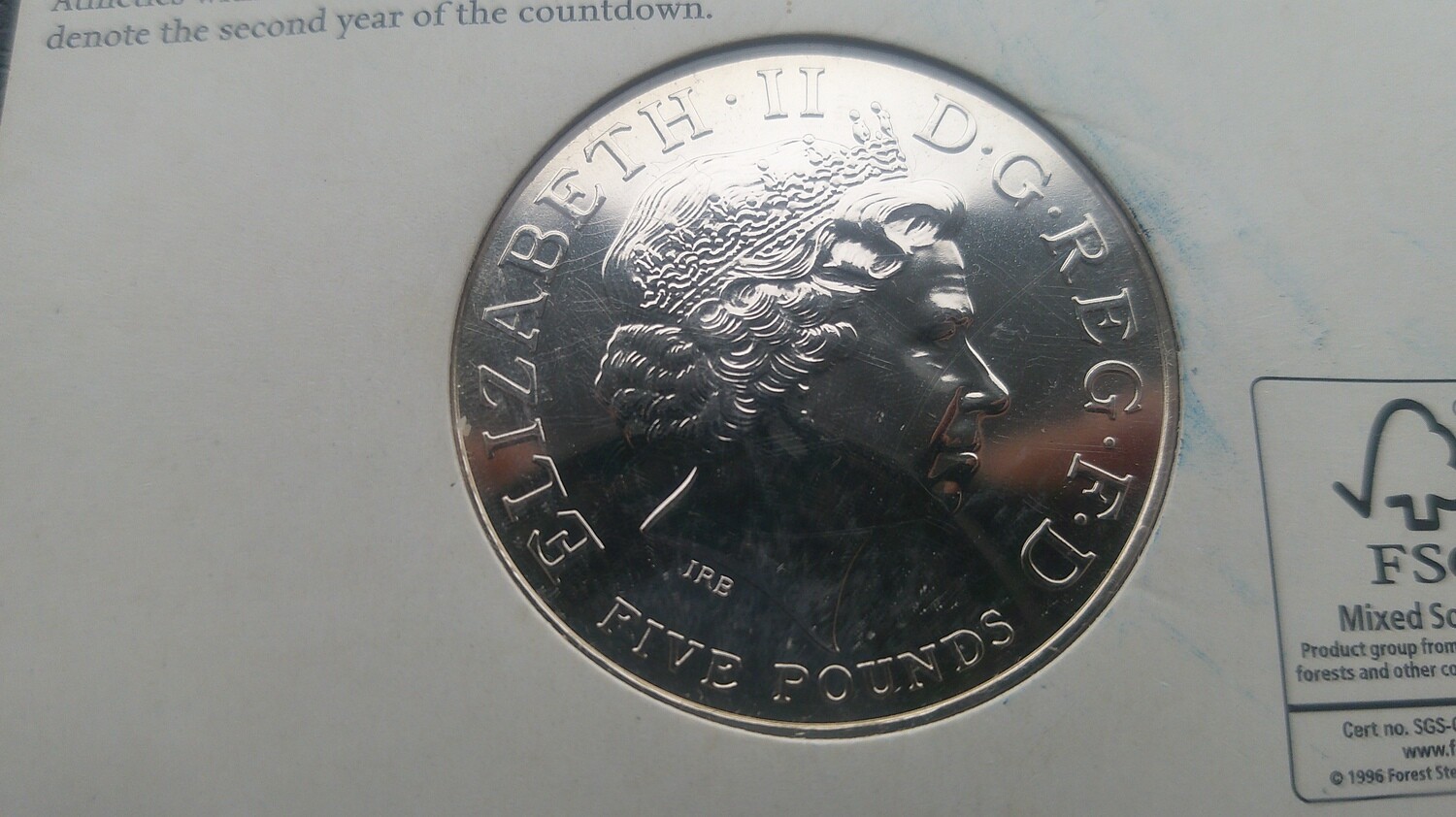 2012 - Five Pounds (Countdown to London)