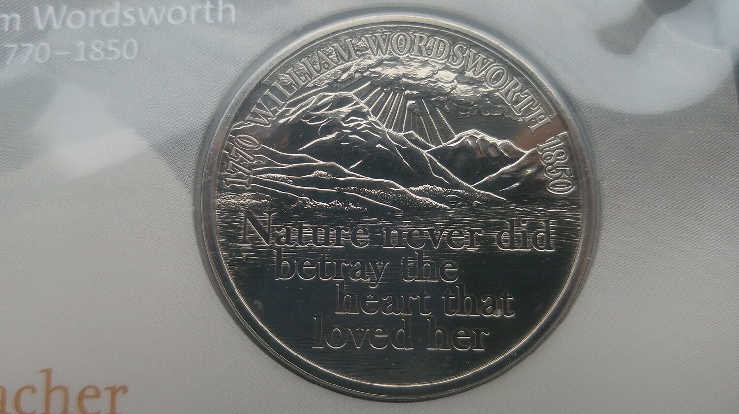 2019 - Five Pounds (William Wordsworth)