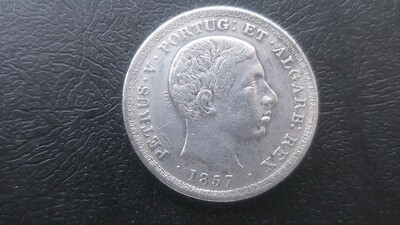 Portugal 500 Reis - 1857
