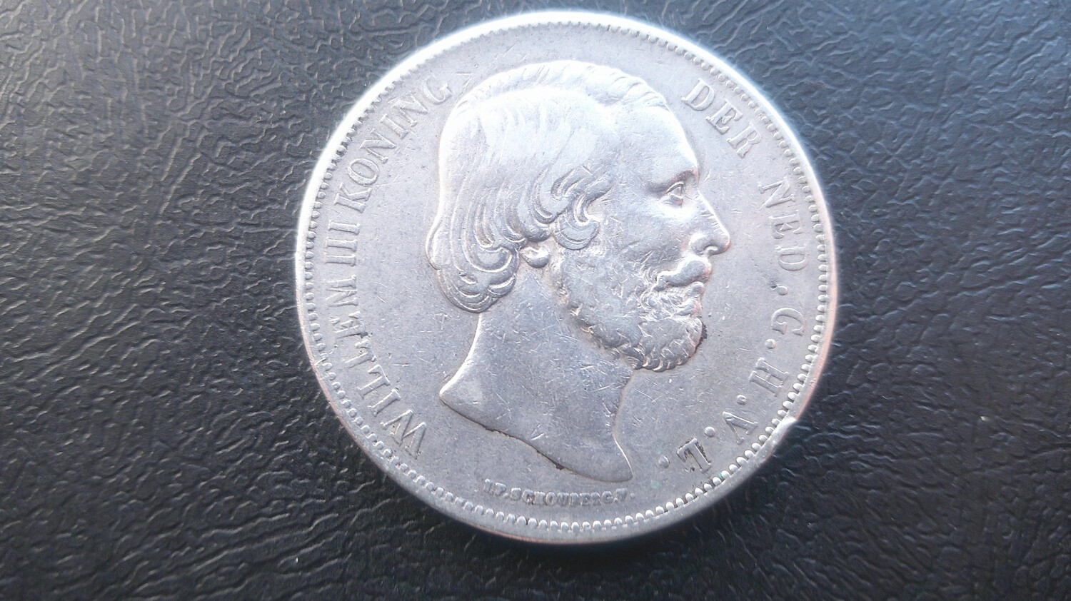 Netherlands 2-1/2 Gulden  -  1873