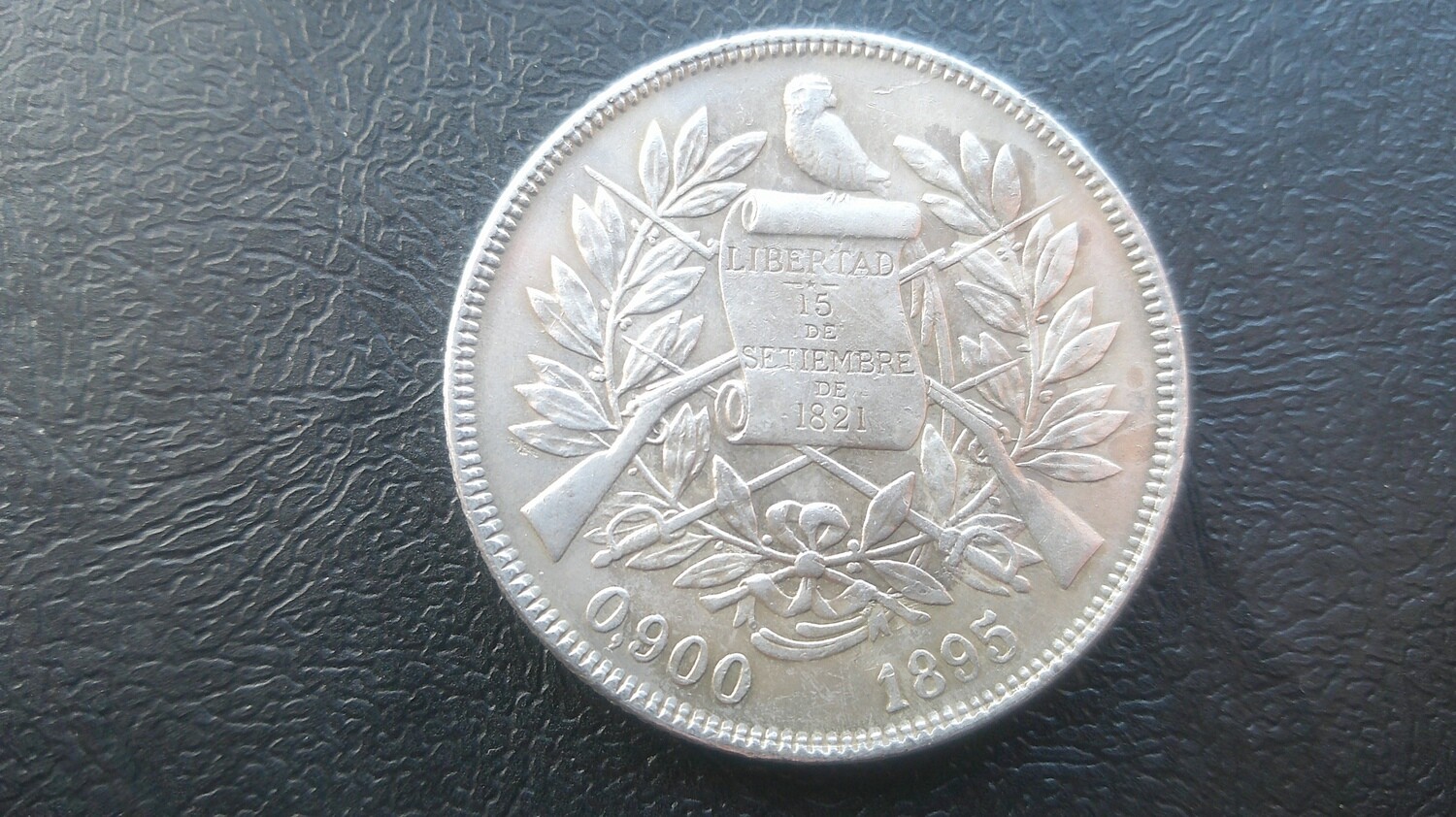 Guatemala 1 Peso  -  1895
