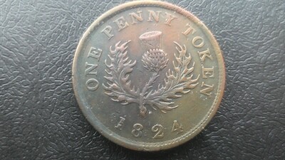 Canada Nova Scotia Penny - 1824