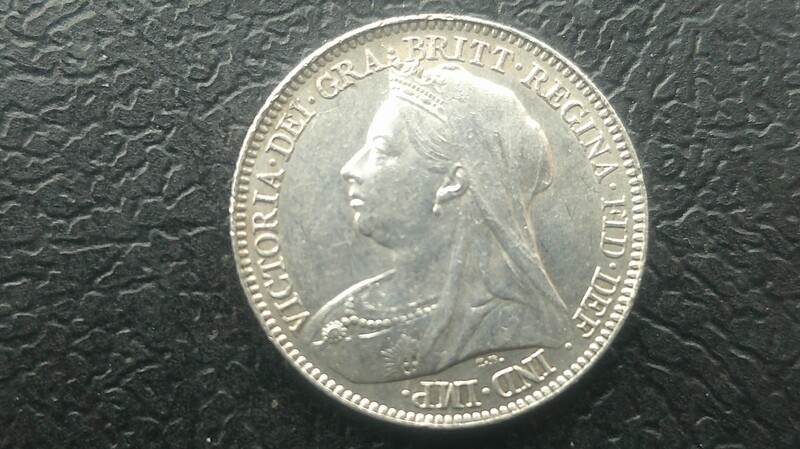 1898  -  Sixpence