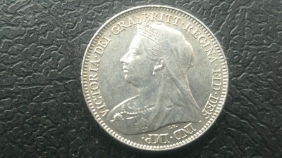 1898 - Sixpence