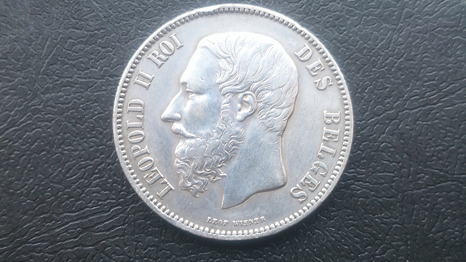Belgium 5 Francs - 1869