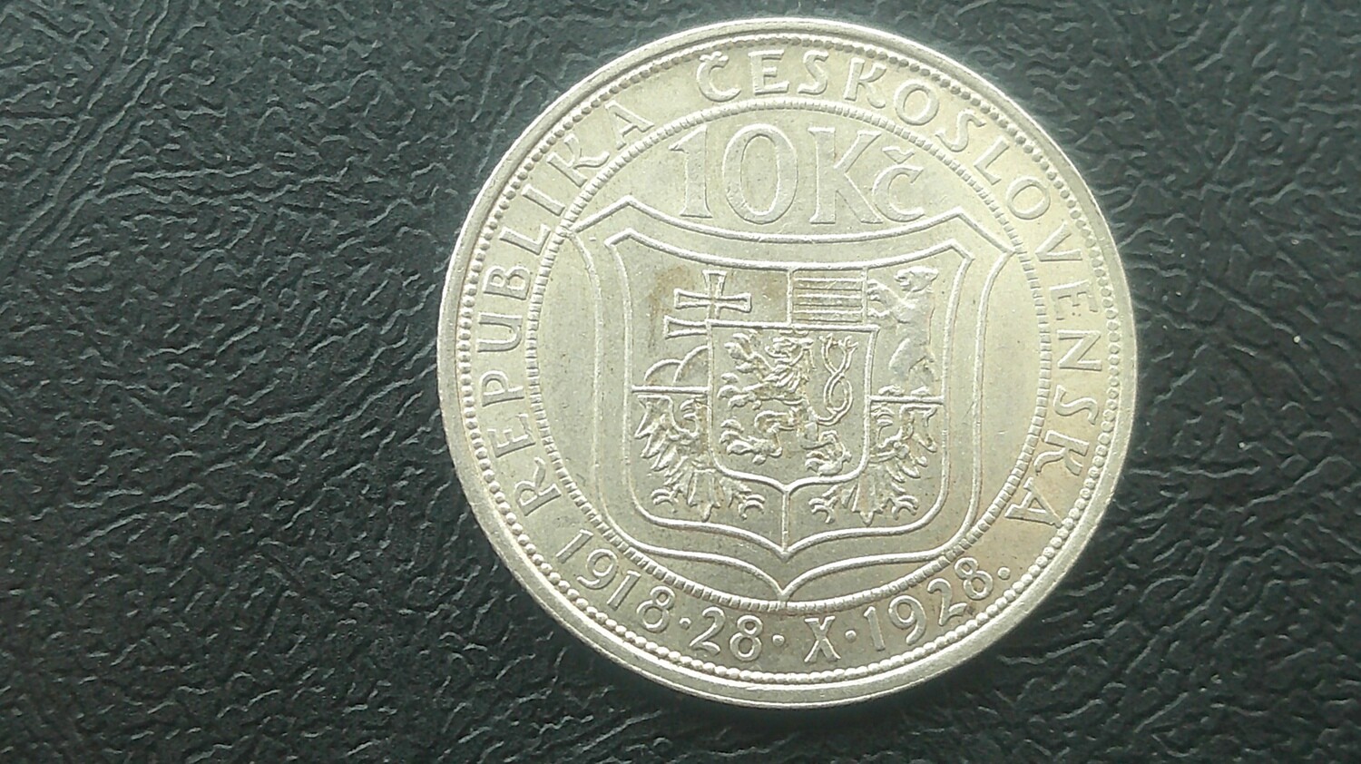Czechoslovakia 10 Korun  -  1928