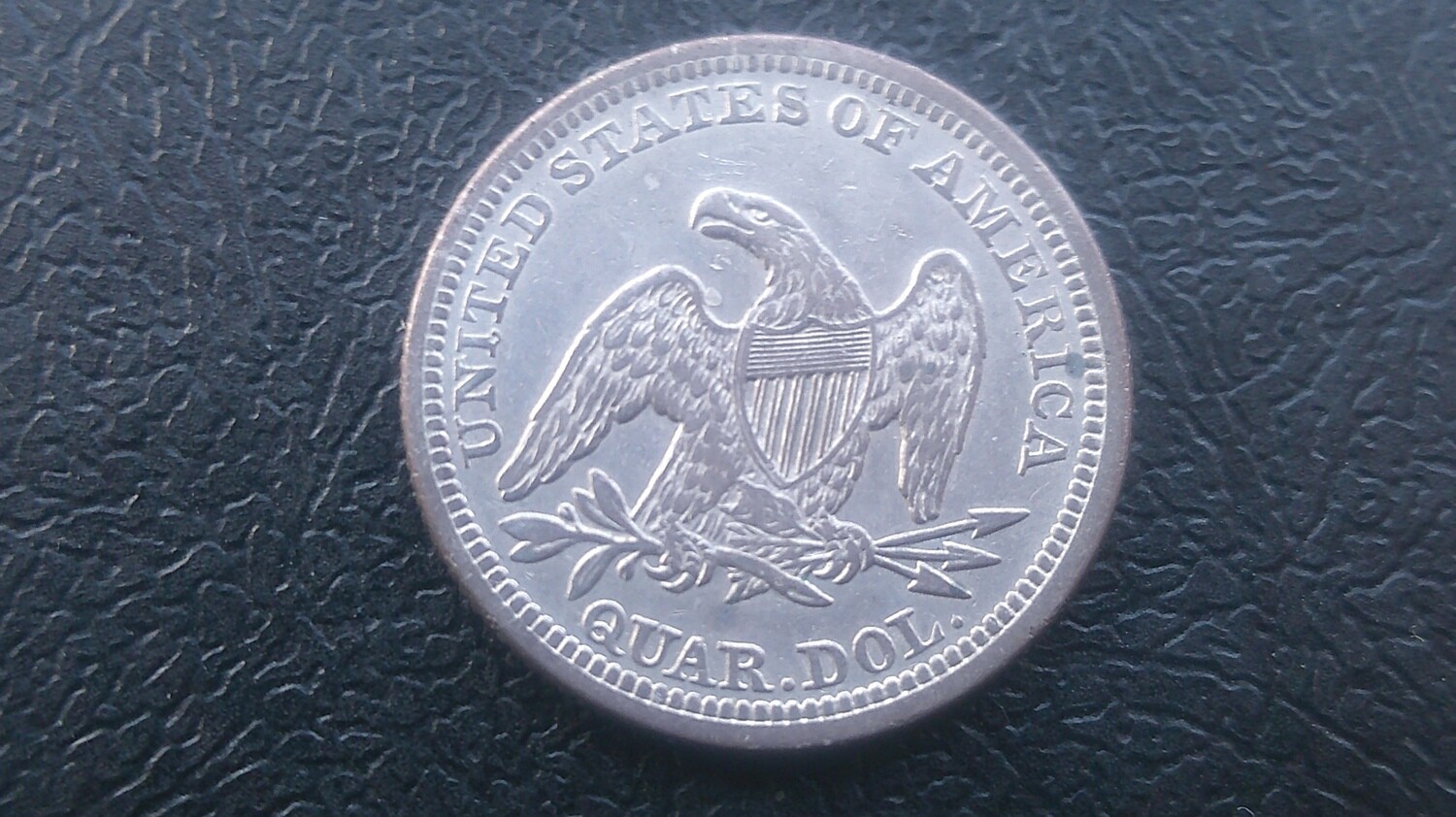 United States Quarter Dollar - 1858