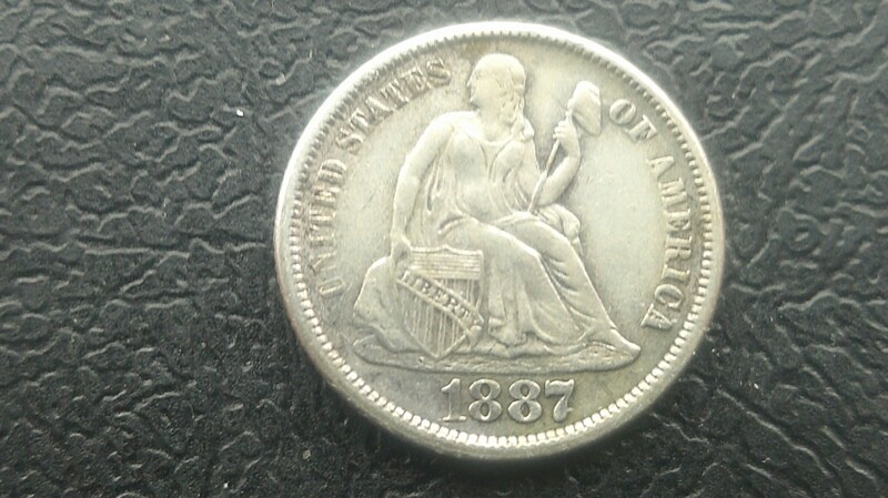 United States Dime - 1887