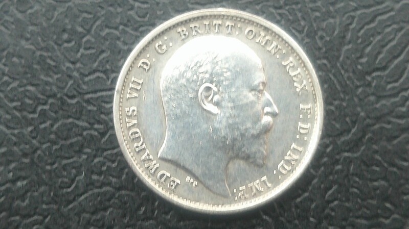 1902 - Maundy Fourpence