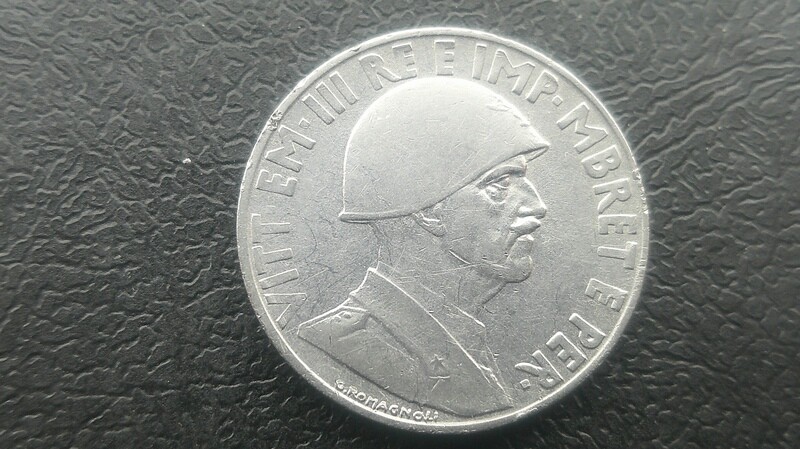 Albania 1 Lek - 1939 (Italian Occupation)