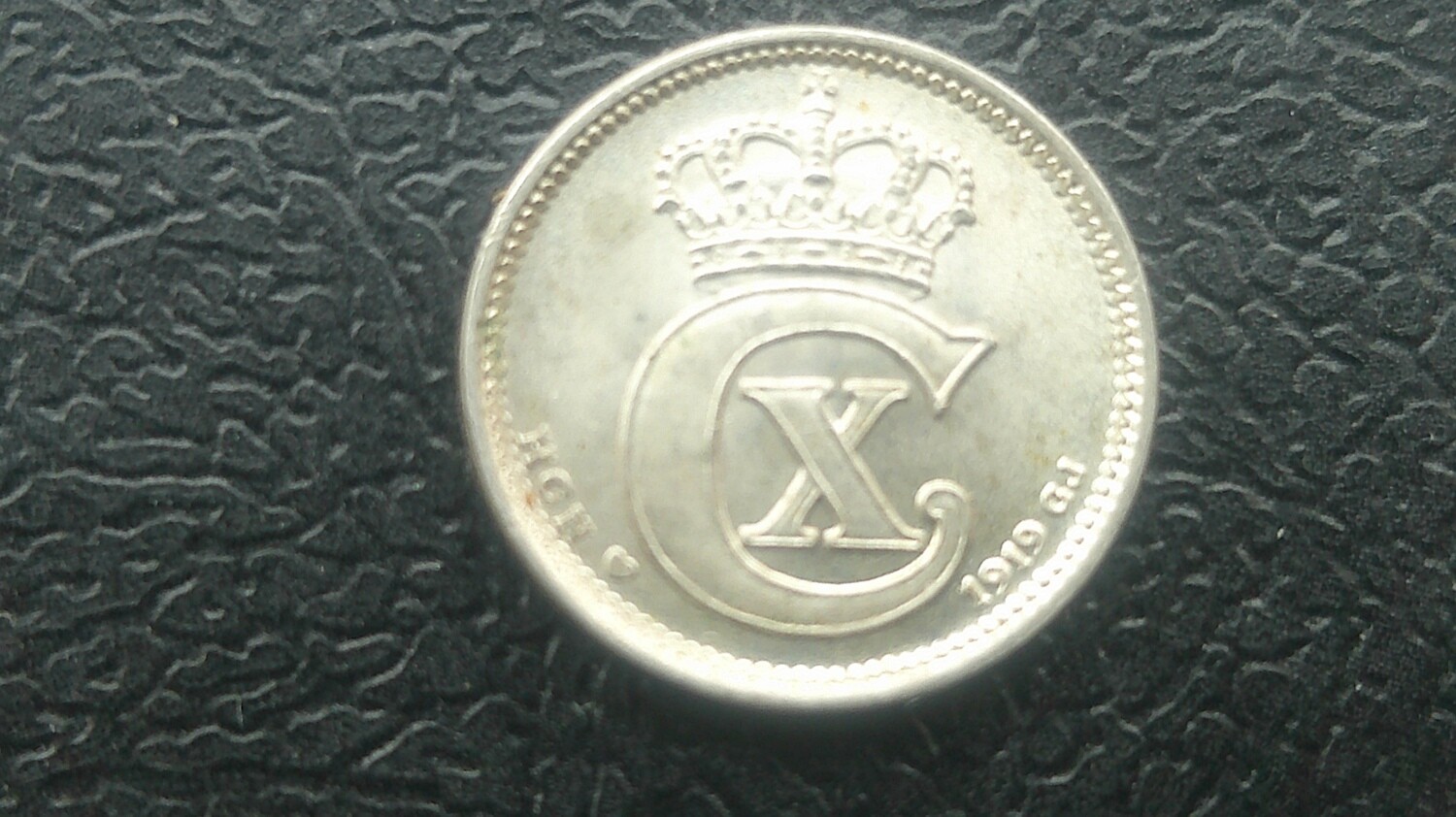 Denmark 10 Ore - 1919
