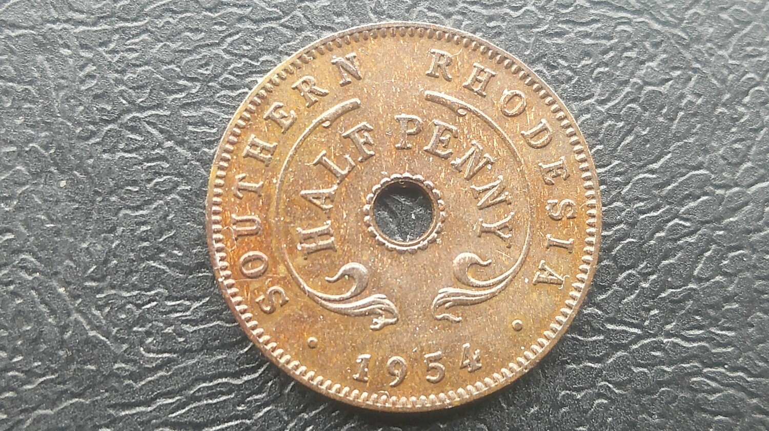 Southern Rhodesia Halfpenny - 1954