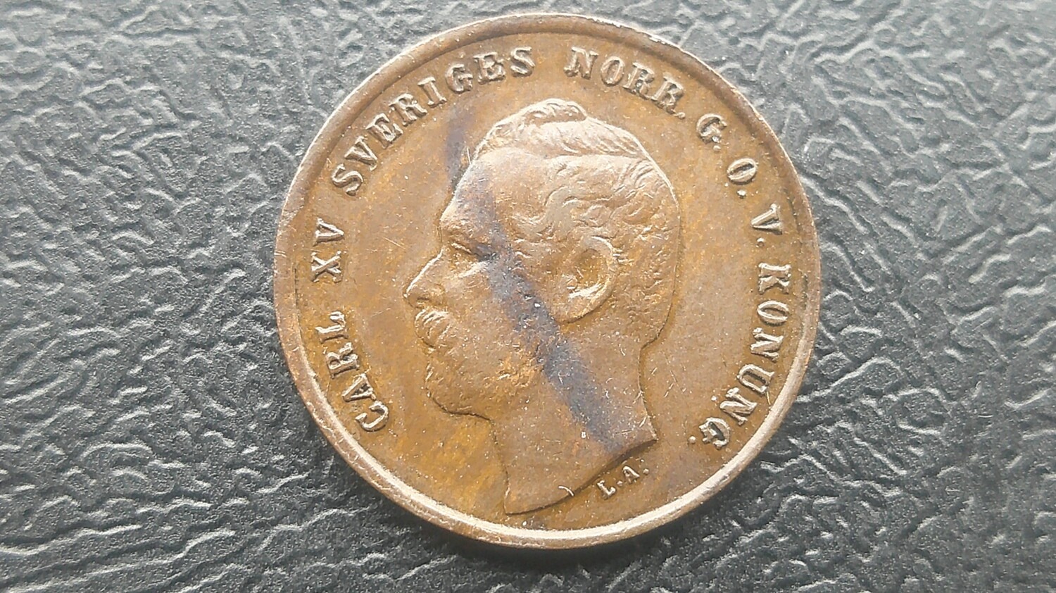 Sweden 1 Ore - 1872