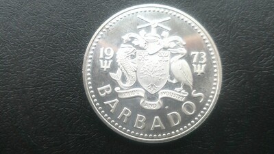 Barbados 10 Dollars - 1973