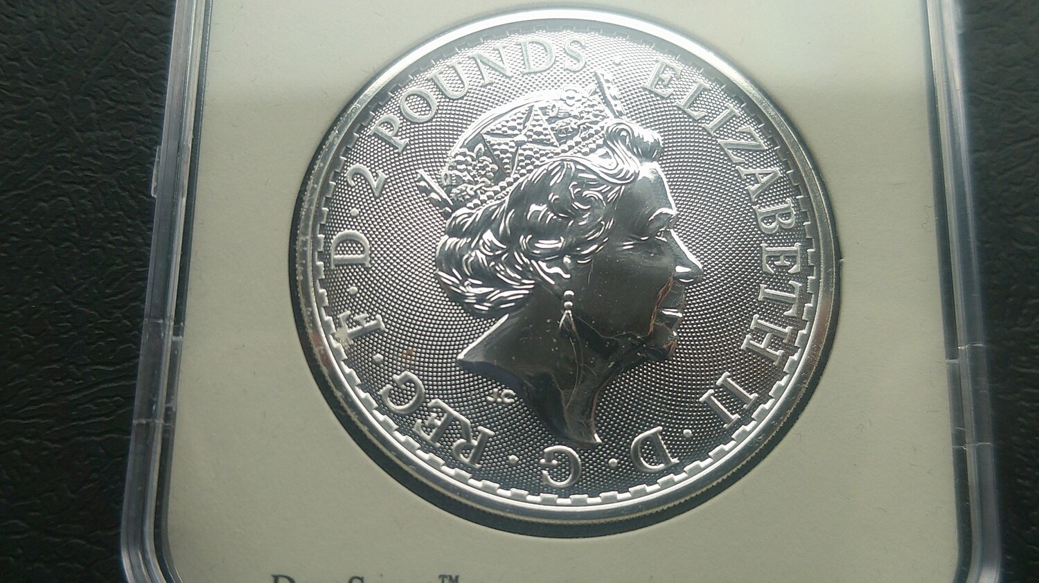 2020  -  Two Pound Fine Silver Britannia
