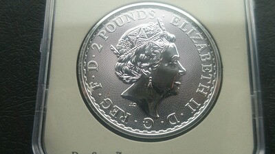 2020 - Two Pound Fine Silver Britannia
