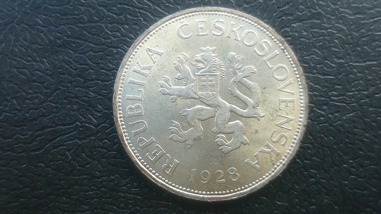 Czechoslovakia 5 Korun  -  1928
