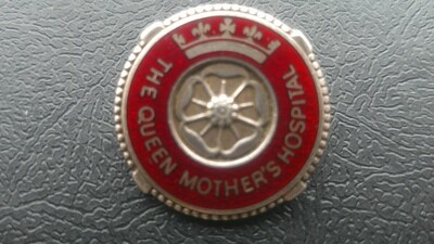 The Queen Mothers Hospital Glasgow Silver Badge