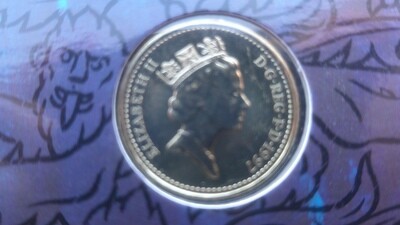 1997 - One Pound Coin (England)