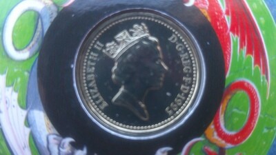 1995 - One Pound Coin (Wales)