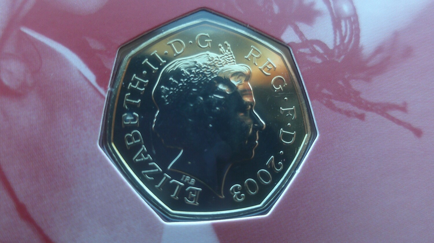 2003  - Fifty Pence (WSPU)