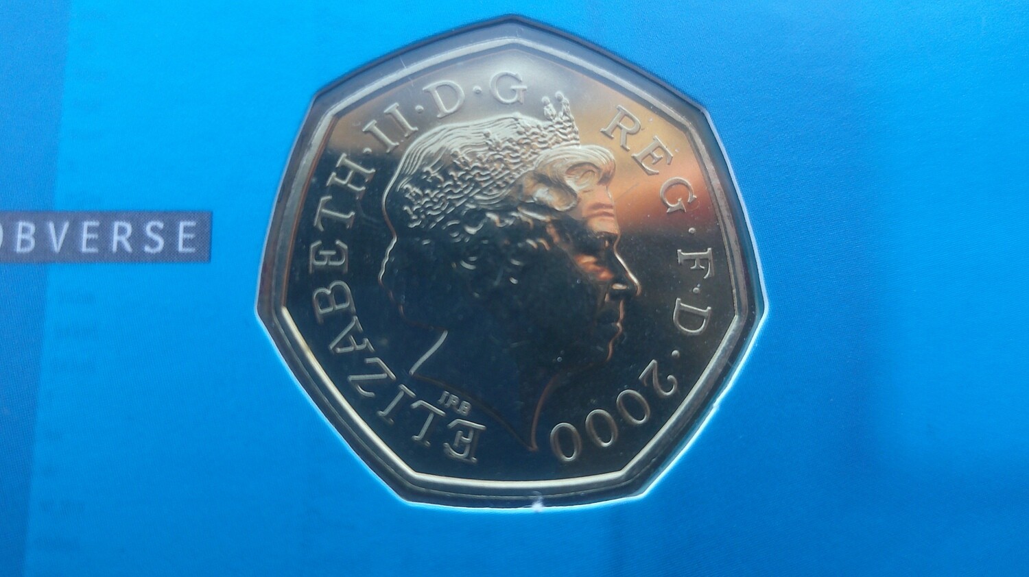 2000 - Fifty Pence  (Public Libraries)