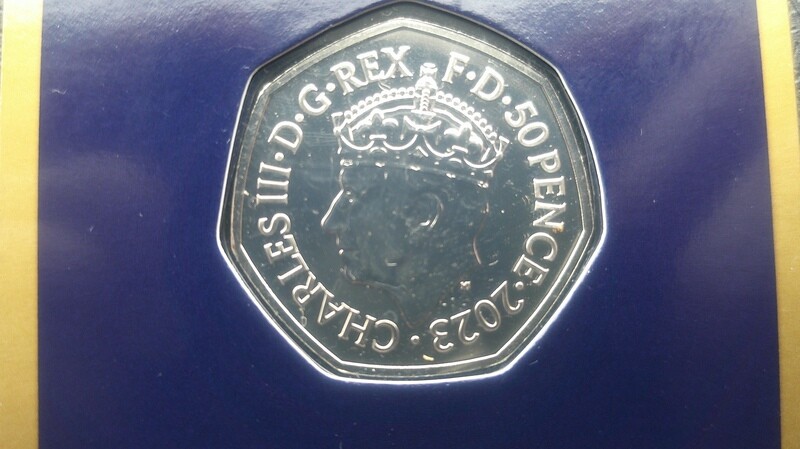 2023 - Fifty Pence (Coronation Charles III)