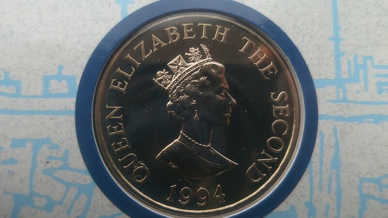 Alderney Two Pounds - 1994  (D-Day)