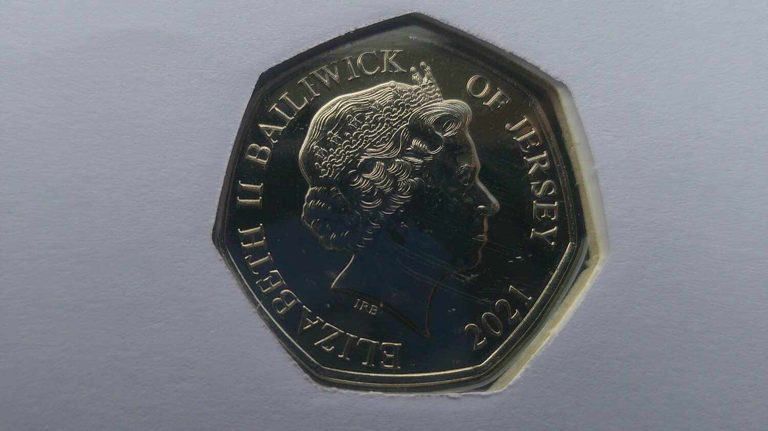 Bailiwick of Jersey Fifty Pence - 2021 (Poppy used in 2021)