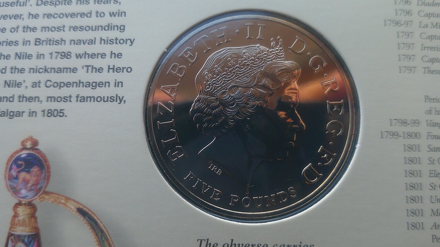 2005 - Five Pound Pair (Nelson & Trafalgar)