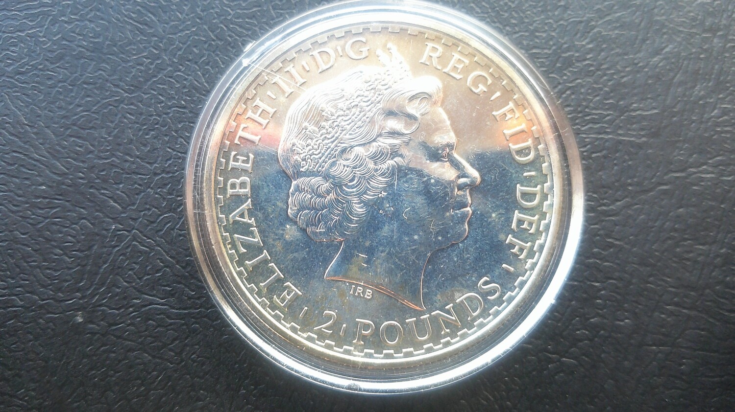 2001 - Two Pound Fine Silver Britannia