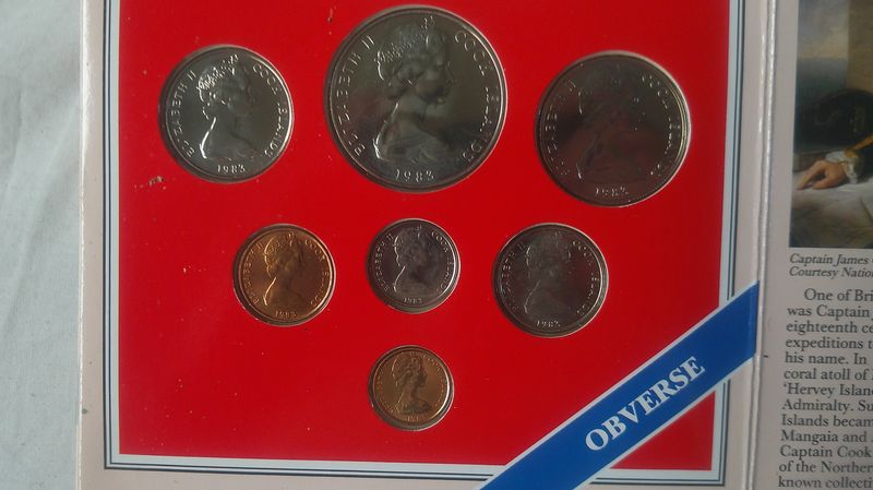 Cook Islands Uncirculated Set - 1983