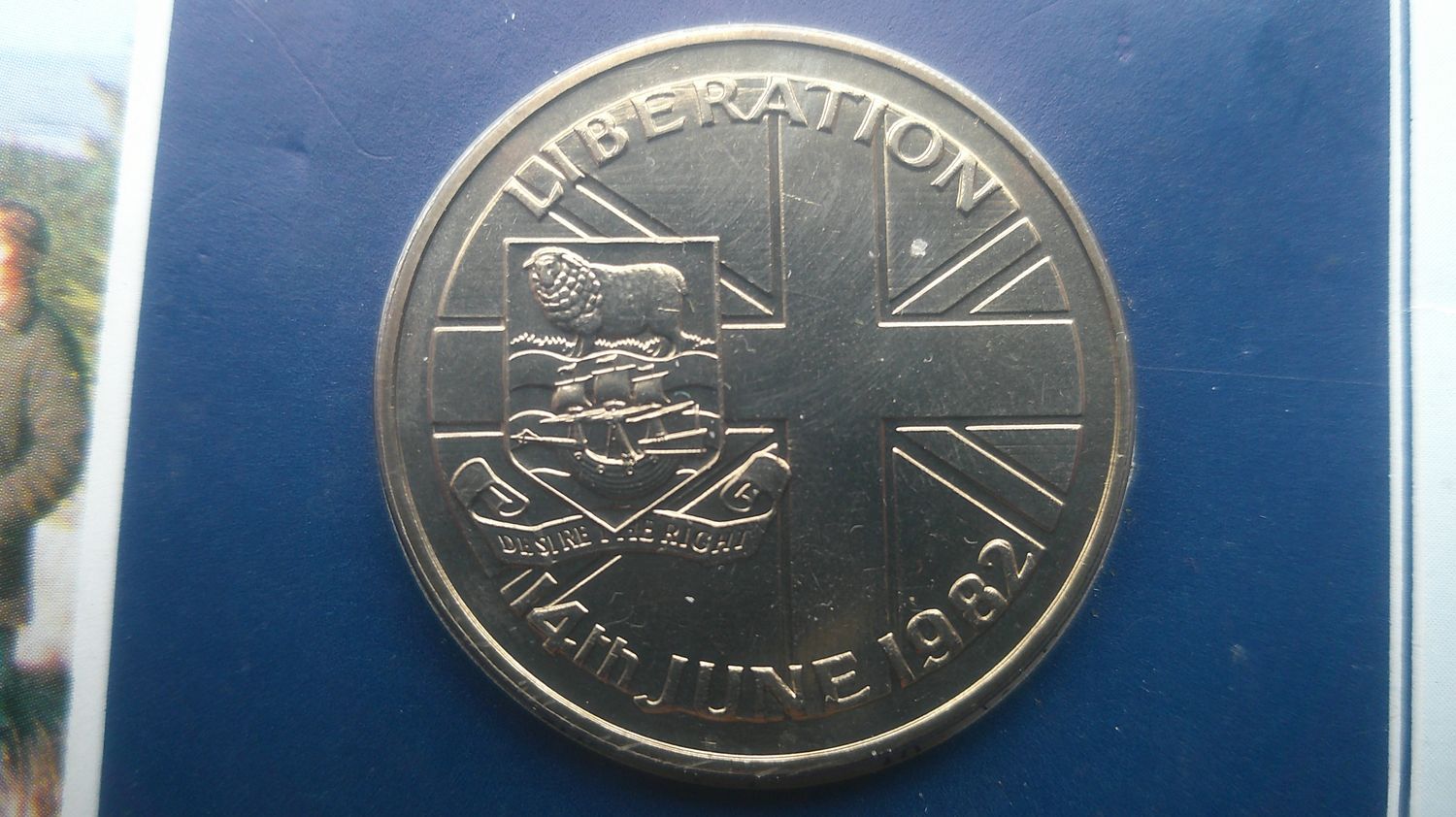 Falkland Islands Liberation Crown - 1982