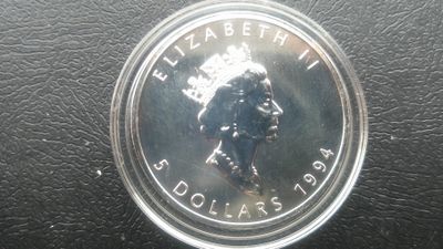 Canada 5 Dollars - 1994 (Maple)