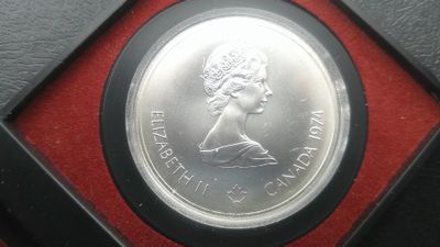Canada 5 Dollars - 1974 (Montreal Olympics Paddling)