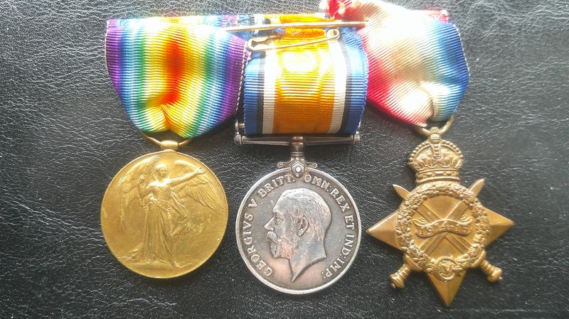 First War Trio Argyll & Sutherland Highlanders