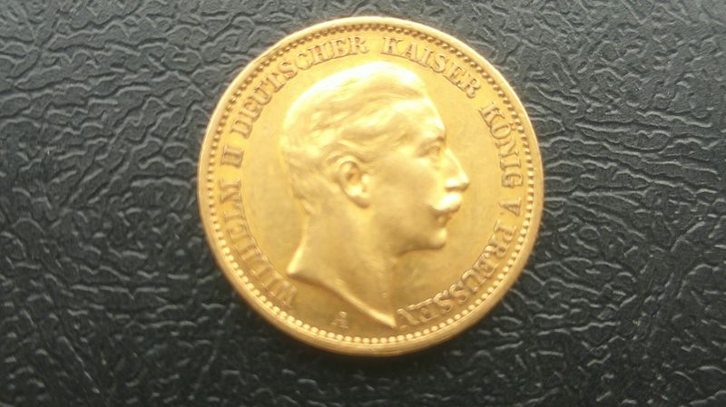 Germany Prussia 20 Marks - 1910