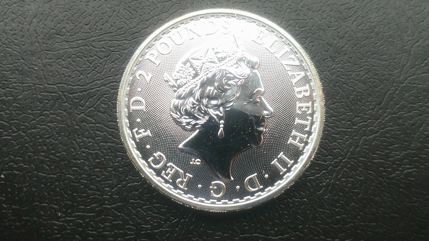 2021  -  Two Pound Fine Silver  Britannia